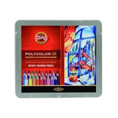KOH-I-NOOR 彩色鉛筆套組多色 3826, 48 種顏色