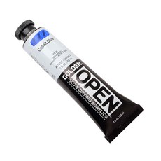 Golden 高登 OPEN 壓克力顏料 單色 S8 7140 鈷藍色, 60ml, 1色