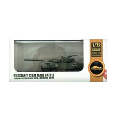 ModelCollect 1/72 俄羅斯 T-72BM 車臣地區+士兵套組 2010S 壓鑄成品, 混色