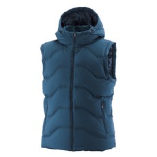 MOUNTIA 男款登山連帽羽絨背心