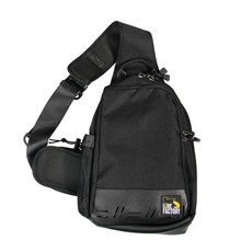 LURE FACTORY Easy Cross Bag 釣魚袋 LFB-05, 黑色的