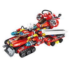 啟蒙消防組合積木組, 混色