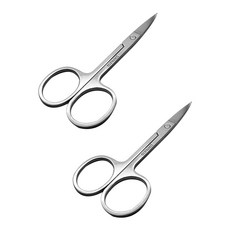 블링앤수 눈썹용 가위001, 실버, 2개입