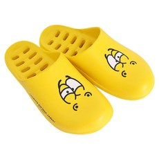 Larva 成人浴室拖鞋, 黃色, 1組