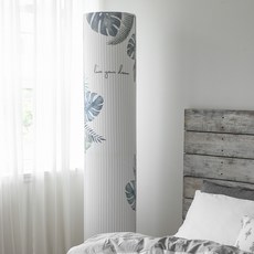 BEBEDECO 夏日夢境 彈性冷氣機罩, 綠色