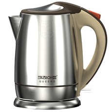 Kitchen-Art Queens不鏽鋼304電熱水壺 1.8L 棕色, KAEK-B1850LL