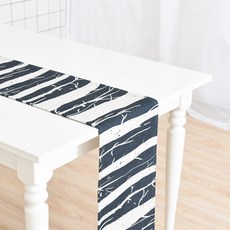 Super Six北歐麋鹿布料多功能桌巾旗幟, 1號, 200 x 30 厘米