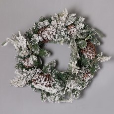 聖誕節人造松果槲寄生 造型雪, 雪