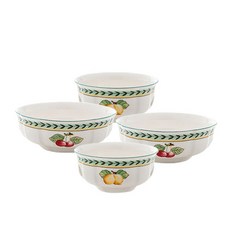 Villeroy & Boch 法式花園飯碗 + 湯碗套裝, 混色, 飯碗 2p + 湯碗 2p