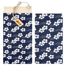 STEMKOREA 黃土8段式電熱毯 L號 + 外罩 2入, GS-HP8042(海軍藍)