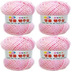 Happysil 針織棉線 4入, 2號