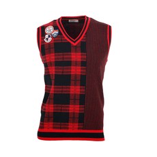 LEE&B 男士檢查條紋背心CVLN8011