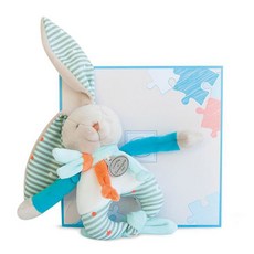 DoudouEtCompagnie 法式情感依戀娃娃Happy Bunny DC2983, 混色