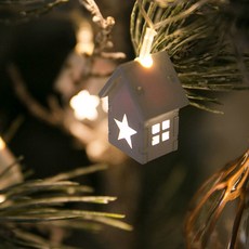 瑪什金盞花 LED燈泡 星星小屋 20p, 暖色, 20個