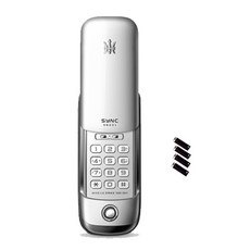 솔리티 싱크 디지털도어락 RB201, RB201 실버