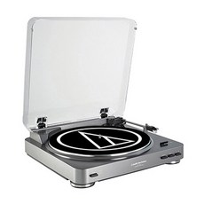 오디오테크니카 전자동 벨트 드라이브 스테레오 턴테이블, AT-LP60(건메탈)