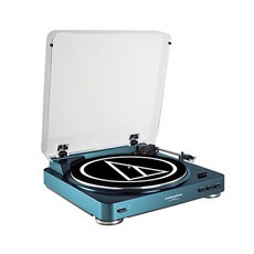 오디오테크니카 전자동 벨트 드라이브 스테레오 턴테이블, AT-LP60(블루)