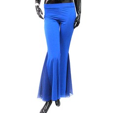 基本款喇叭肚皮舞褲 BDP-1501, 藍色