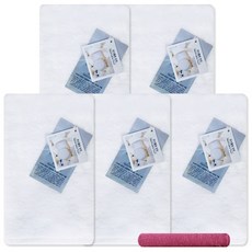 송월타월 마쉬멜로핸드 수건 화이트 5p + 진뷰티 수건 랜덤 발송, 혼합 색상, 1세트