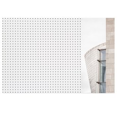 그레이빌딩 인테리어 타공판 우 WHITE 60 x 90 cm, 1개, 혼합색상