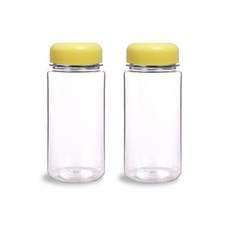MAKA EVERY ONE KITCHEN 透明 Tritan 隨行瓶, 黃色, 350ml, 2個