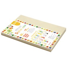 종이문화 스타일리쉬 노멀칼라 색지 혼합 189 SN-Natural Tone 80g, A4, 130매