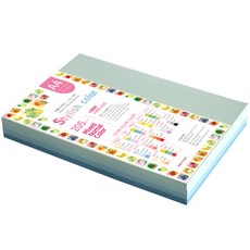 종이문화 스타일리쉬 시즌칼라 색지 혼합 116 SN-Blue Tone 205g, A4, 100매