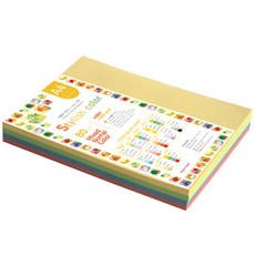 종이문화 스타일리쉬 시즌칼라 색지 혼합 192 SN-Vivid Tone 80g, A4, 260매