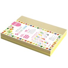 종이문화 스타일리쉬 시즌칼라 색지 혼합 112 SN-Yellow Tone 205g, A4, 100매