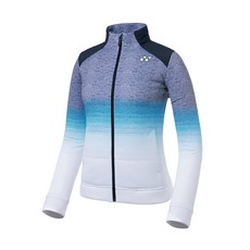 요넥스 여성용 2018 FW 트레이닝 웜업 패딩 니트 기모 스포츠 상의 83WU012F