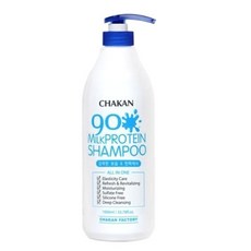 CHAKAN FACTORY 牛奶蛋白護理洗髮精, 1L, 1個