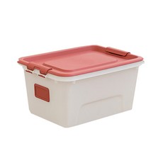 리빙숲 스퀘어 리빙박스, 레드, 1개