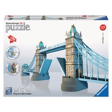 Ravensburger 德國維寶 倫敦塔橋 3D 拼圖 125593, 216件, 混色