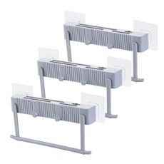 앤티스 벽걸이 멀티 나이프 홀더, 그레이, 3개입