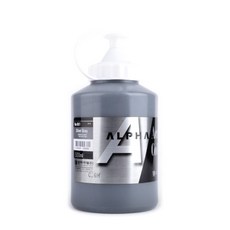 ALPHA COLORS 銀級壓克力顏料 S1 961 36 SilverGray, 500毫升, 1 種顏色