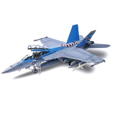 Hasegawa 1/48 F/A-18F VX-23 SALTY DOGS 塑料模型戰鬥機, 1個