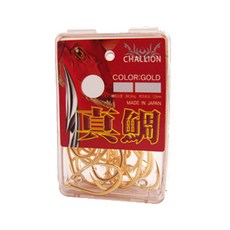 CHALLION CBOX Jinjo 紅真鯛魚鉤, 1個, 1入