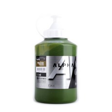 ALPHA COLORS 銀級壓克力顏料 S1 955 32 OliveGreen, 500毫升, 1 種顏色