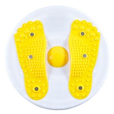 지투비 가정용 실내용 자기요법 바디 트위스터, 옐로우, 1개