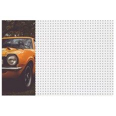 모던옐로우카 인테리어 타공판 좌WHITE 60 x 90cm, 1개, 혼합색상