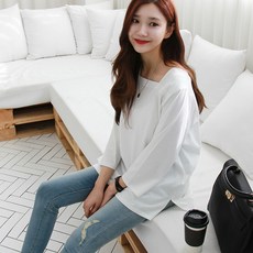 봉봉스토리 소프트 7부 임부용 티셔츠
