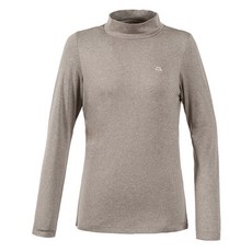 MOUNTAIN EQUIPMENT 女款素色高領長袖T恤