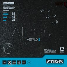 스티가 에어록 아스트로 S 2.1 탁구러버, RED, 1개