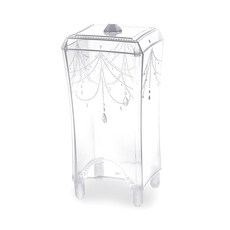 DM 알럽뷰 화장솜 수납 상자, 화이트, 1개