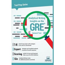 Analytical Writing Insights on the GRE General Test Paperback, Vibrant Publishers
