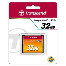 Transcend 創見 CF 133倍速存儲卡TS32GCF133, 32GB