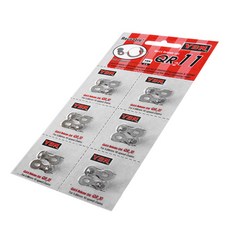 YBN 雅邦 11速鏈條快扣 6件組 QR11, 銀色, 1套