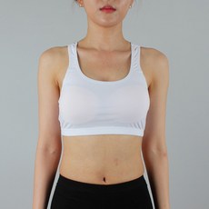 CHORUS LINE 基本 U 型上衣, 白色的