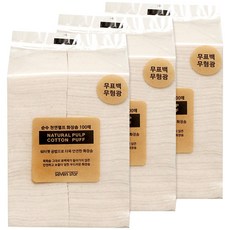 CHILSUNG 化妝棉, 100件, 3個