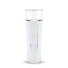 정원전산 워터스틱 충전식 휴대용 미스트, TL-701B, 화이트